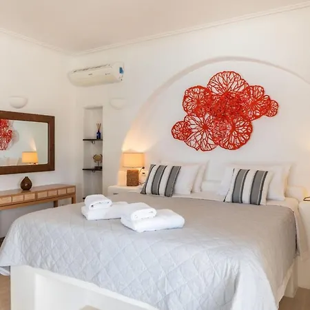 Astounding Mykonos 6 Bedrooms El Greco Panoramic Sea Views Facing The Ancient Island Of Delos Aleomandra *