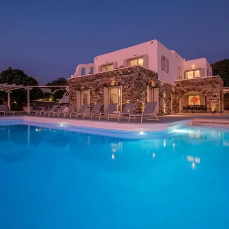 Astounding Mykonos 6 Bedrooms El Greco Panoramic Sea Views Facing The Ancient Island Of Delos Aleomandra Villa *