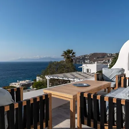 Astounding Mykonos 6 Bedrooms El Greco Panoramic Sea Views Facing The Ancient Island Of Delos Aleomandra *