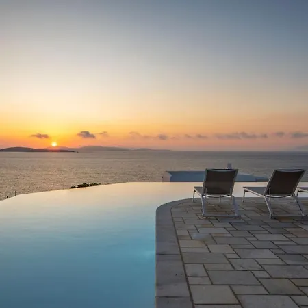 Astounding Mykonos 6 Bedrooms El Greco Panoramic Sea Views Facing The Ancient Island Of Delos Aleomandra *