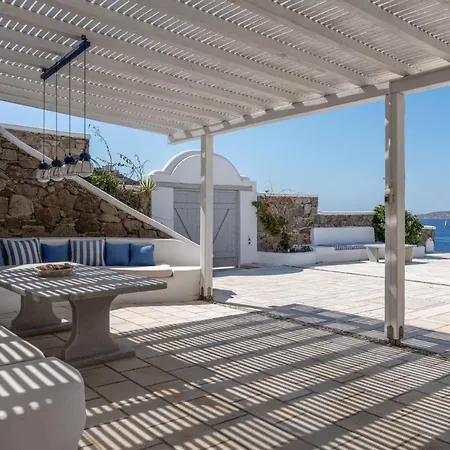 Villa Astounding Mykonos 6 Bedrooms El Greco Panoramic Sea Views Facing The Ancient Island Of Delos Aleomandra Mykonos Town