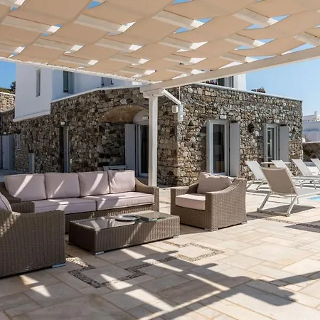 Astounding Mykonos 6 Bedrooms El Greco Panoramic Sea Views Facing The Ancient Island Of Delos Aleomandra *
