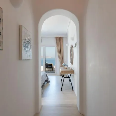 Astounding Mykonos 6 Bedrooms El Greco Panoramic Sea Views Facing The Ancient Island Of Delos Aleomandra