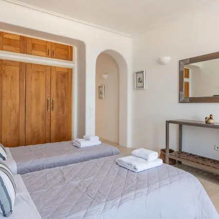Astounding Mykonos 6 Bedrooms El Greco Panoramic Sea Views Facing The Ancient Island Of Delos Aleomandra Mykonos Town